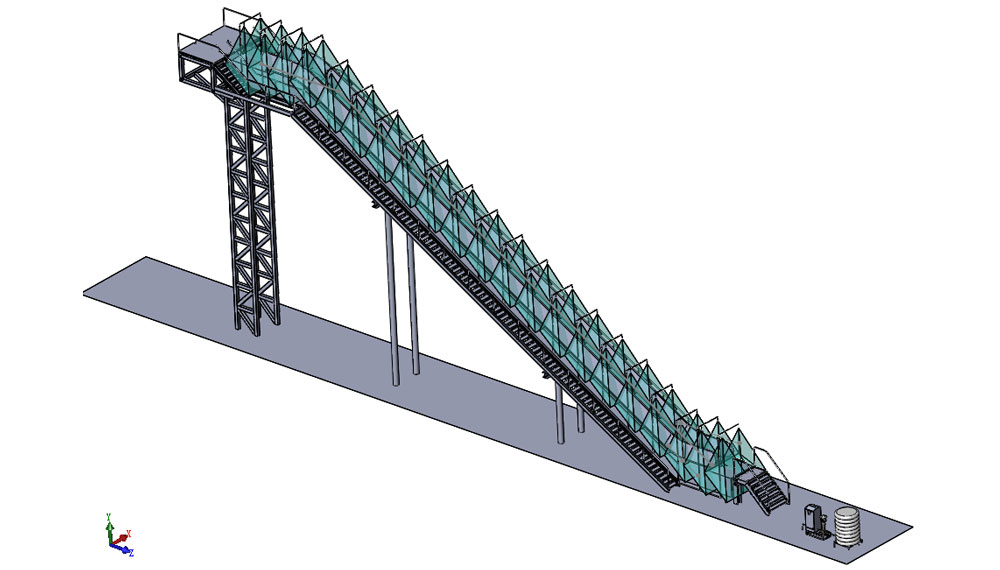 電梯噴淋防水試驗系統